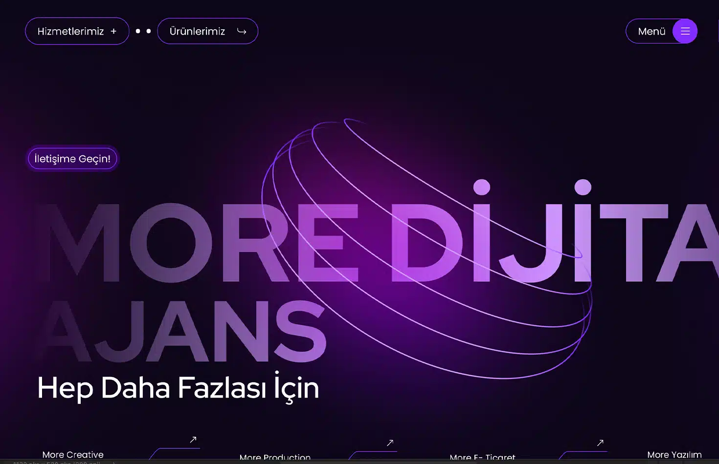 Mor tonlarda Instagram grid, Reels, LinkedIn post, reklam paneli ve etkileşim grafikleri - Sosyal Medya Yönetimi