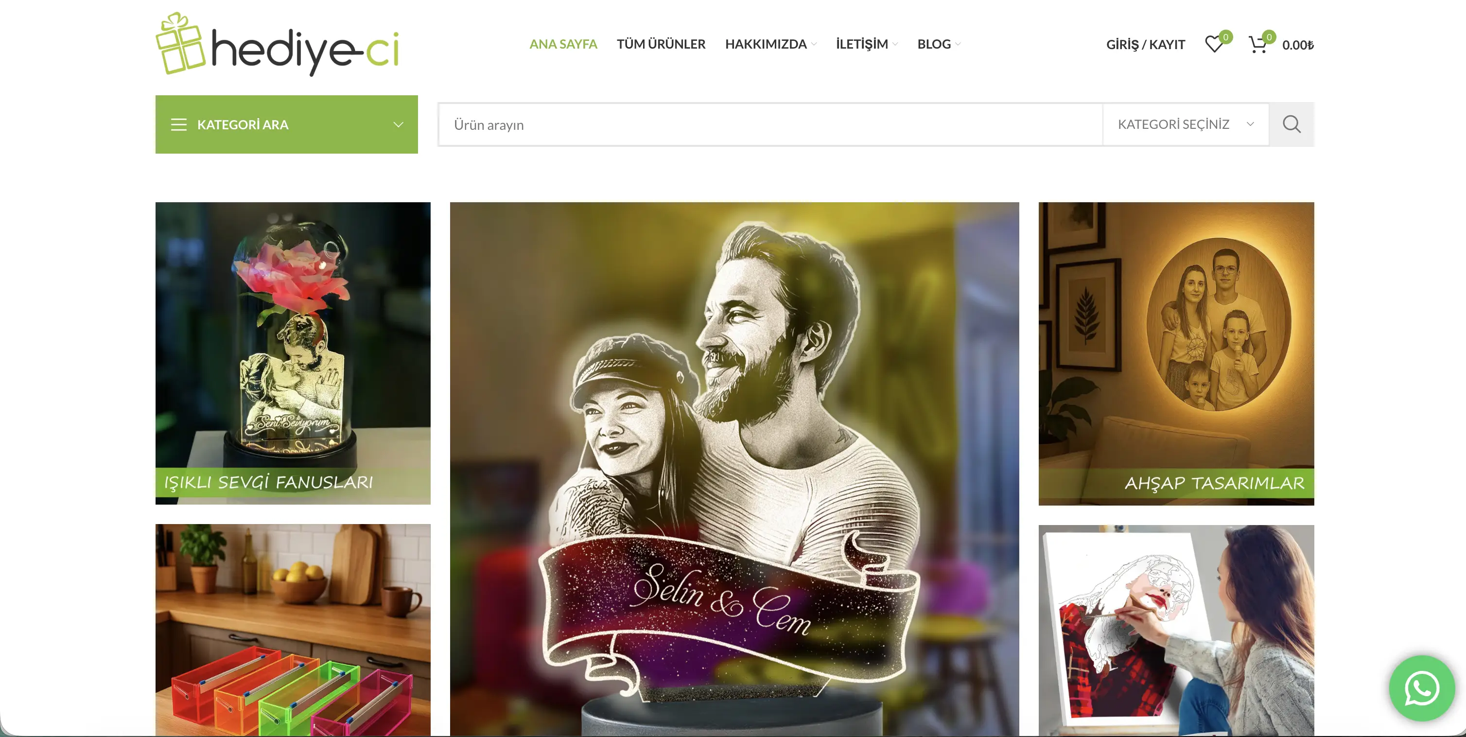 Hediye-ci Web Sitesi